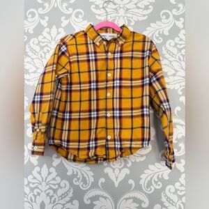 4/$25 •‎ Old Navy Built In Flex Plaid Button Down Shirt